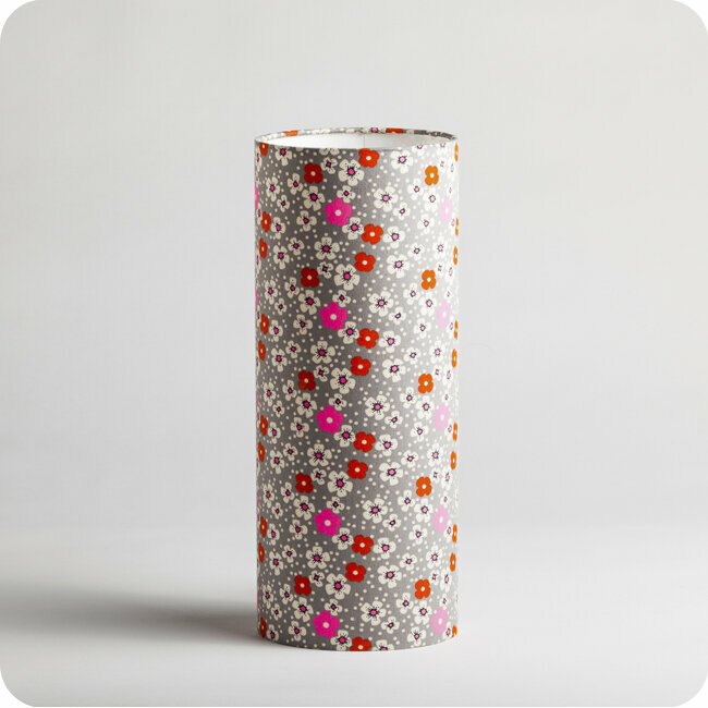 Lampe tube à poser en tissu Petit Pan motif - Fleur des îles