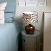 Lampe cramique Terra Cannelle avec abat-jour Joy 25 