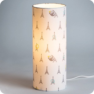 lampe tissu Fabuleuse Eiffel Fabuleuse Factory
